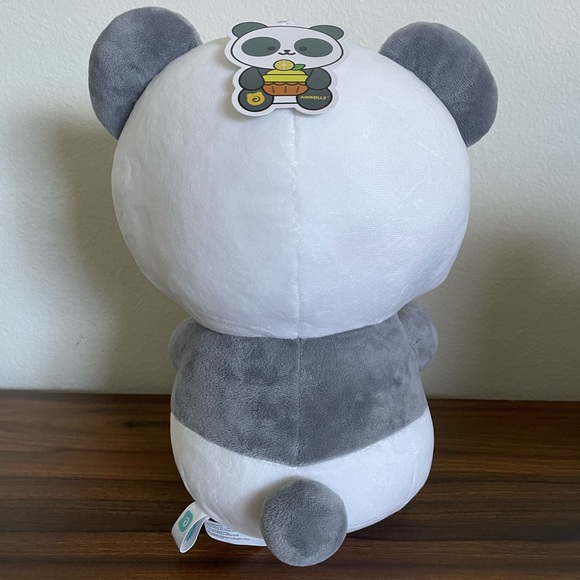 Anirollz Pandaroll 12 Inch Panda Holding Lemon Cupcake Plush Round1 - Picture 2 of 5